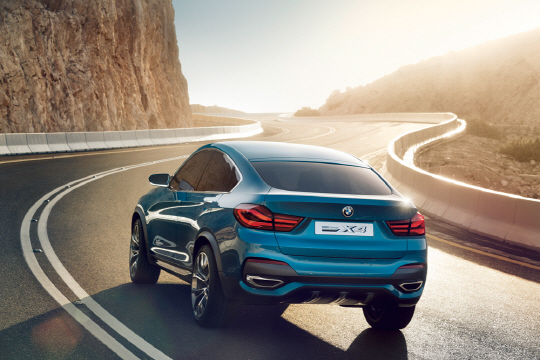 BMW X4 콘셉트카, 아우디 Q5 등 중형 SUV와 경쟁                                                                                                                                                     