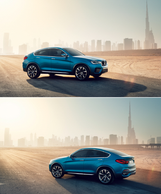 BMW X4 콘셉트카, X시리즈 고유의 특성 담아                                                                                                                                                         