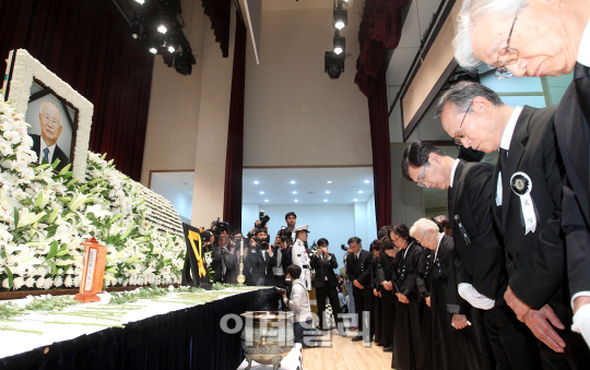 [포토]고(故) 남덕우 전 국무총리 영결식