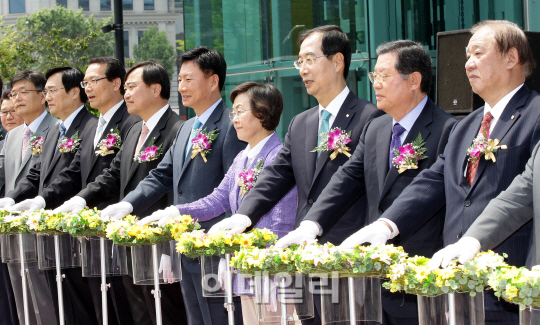 [포토]코엑스몰 리모델링 착공식