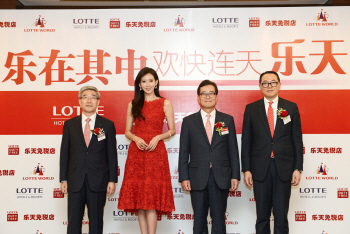 롯데 3사, 中 현지서 관광객 유치 나섰다