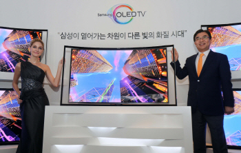 김현석 삼성 사업부장,'무결점' 곡면형 OLED TV로 미래시장 선점