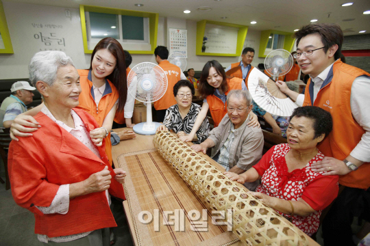 한화, 독거노인·저소득층 지원 ‘시원한 여름나기'