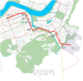 서울시 경전철 추진에 강남권 부동산시장 '술렁'