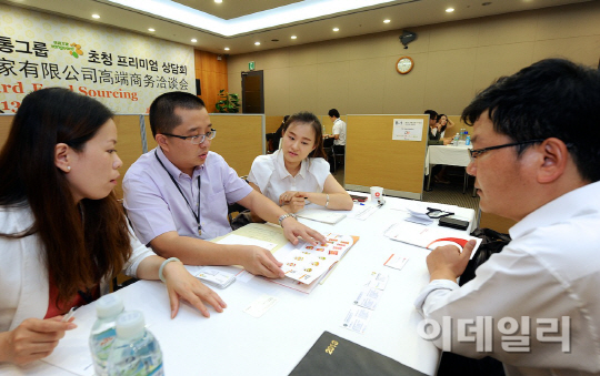 "중국 식탁에도 한류".. 뱅가드그룹 초청 수출상담회