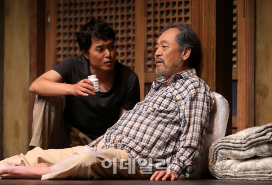 [포토]간암 말기 아버지와 둘째아들