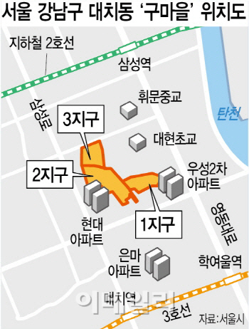 '대치동 구마을'에 1000가구 들어선다