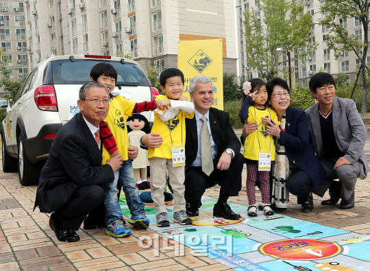 한국GM, 사각지대 어린이 교통사고 예방 안전교실 개최