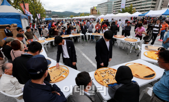 [포토]이세돌 프로 '도전하세요'