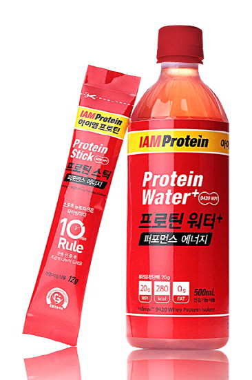 마시는 단백질 보충제 '아이엠프로틴 프로틴 워터' 출시