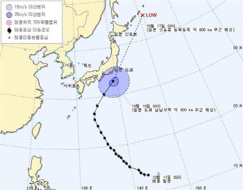 일본 태풍 위파 日 도쿄 강타, 후쿠시마 원전도 '위험지대'