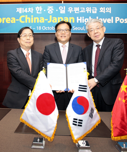 한중일 3국 협력으로 우편사업 함께 성장