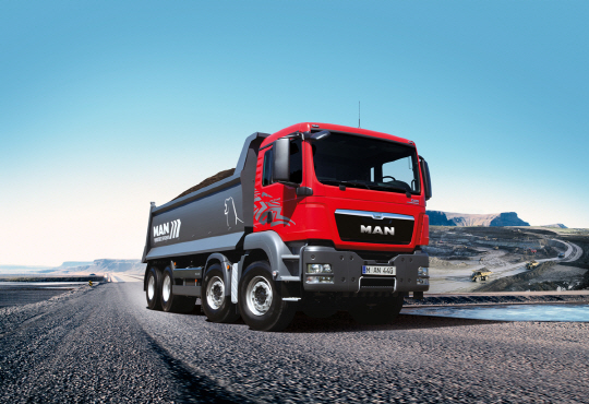 만트럭버스코리아, 경제형 덤프 'TGS 440마력' 출시