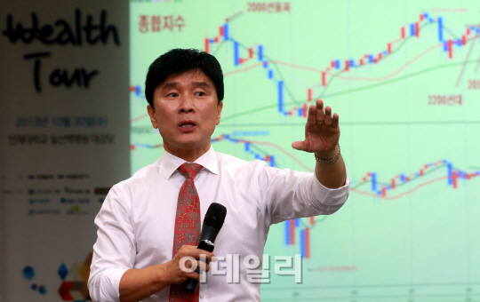 [포토]김종철 대표 '2013 4분기 유망종목은?'