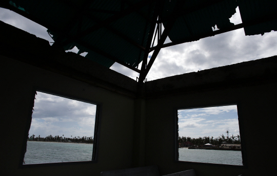 [포토] 자연에 무릎꿇은 인간