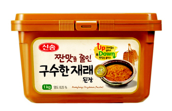 신송식품 ‘짠맛을 줄인 구수한 재래된장 골드’ 출시