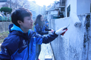 카페베네, 저소득층 주택 개선 활동 펼쳐