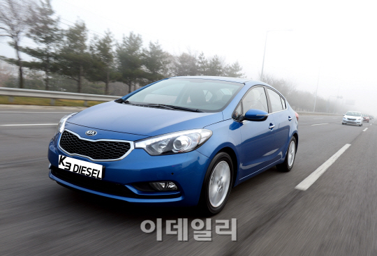 [시승기]착한 연비에 소음잡은 기아차 K3디젤