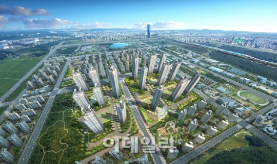 1013가구 대단지 '아산테크노밸리 이지더원' 분양