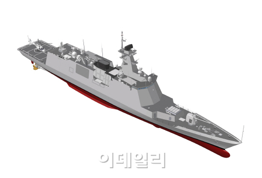 대우조선, 3226억 최신형 호위함 수주..올해 '풍작'
