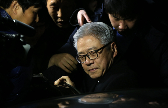 [포토] '동양사태' 현재현 회장 구속