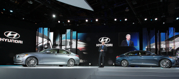 현대·기아차, 美 시카고모터쇼 참가.. 신형 제네시스 선보여