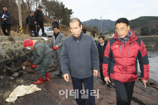 이종구 수협 회장 "여수기름유출 피해 어민, 적극 지원할 것"