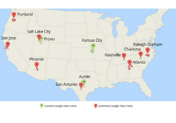 구글, 초고속인터넷 영토확장..케이블업체 `긴장`