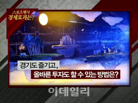 [특집인터뷰] 국내외 대형 스포츠 이벤트, 경제 효과는? (영상)