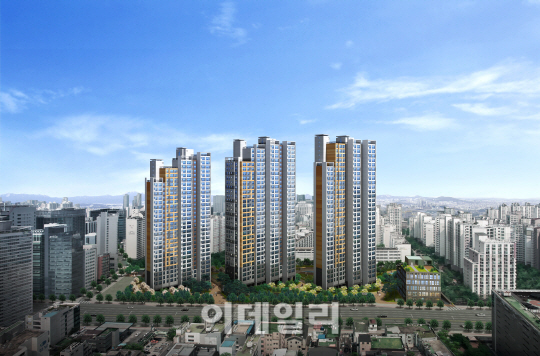 GS건설,4월 강남 재건축 아파트 '역삼자이' 분양