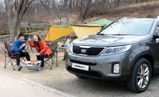 기아차, 고객 200가족 초청 오토캠핑 행사 열어