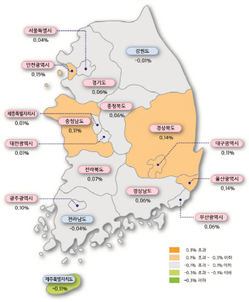 전국 아파트값 29주 연속 상승…전세 82주째↑