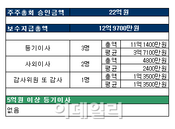 [2013 등기이사 연봉]코리아에프티