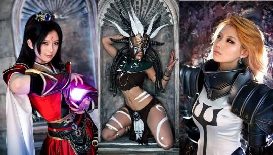 `스파이럴 캣츠`의 강렬한 코스튬, 과감한 노출로 男心 흔들                                                                                                                                                