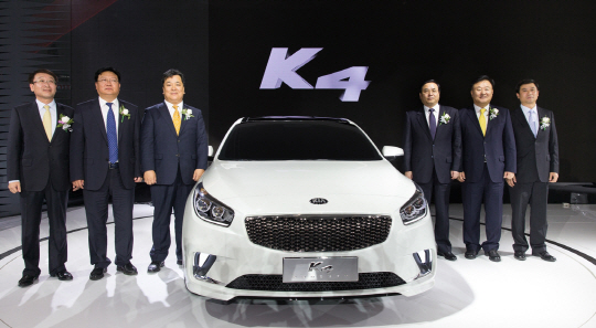 기아차 `K4`,  1.6ℓ 터보 GDI 엔진 탑재                                                                                                                                                            