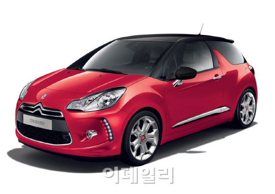 시트로엥, 디젤 해치백 DS3 100만원 인하