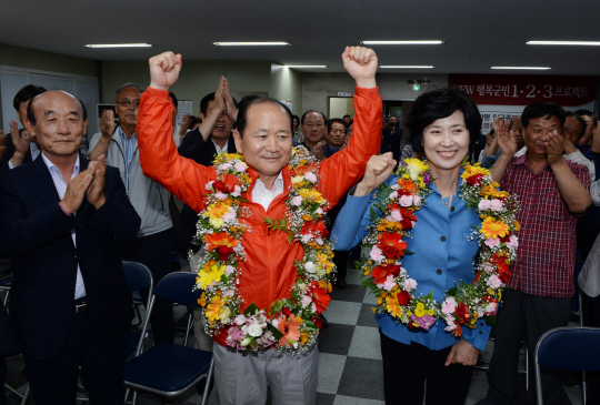  3선에 성공한 김충식 창녕군수                                                                                                                                                                     