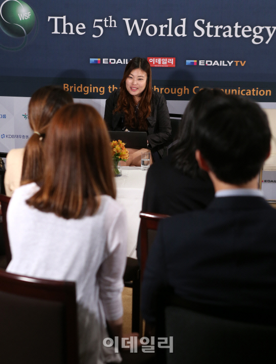 [포토][5th WSF]세계전략포럼 참가 소감 전하는 NSS
