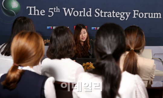 [포토][5th WSF]세계전략포럼 참가 소감 전하는 NSS