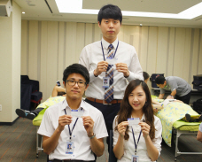 한미약품, '사랑의 헌혈캠페인'..34년간 4651명