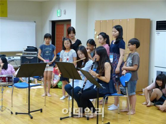 [포토]꿈다락 토요문화학교 '꼬마작곡가' 사전 워크숍