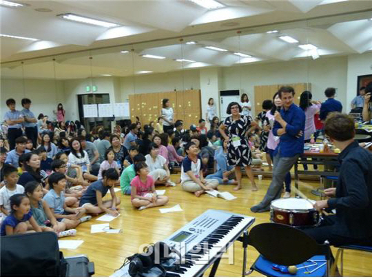 [포토]꿈다락 토요문화학교 '꼬마작곡가' 사전 워크숍