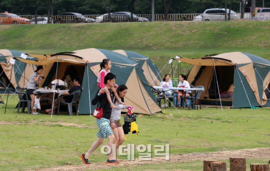 [포토]'올여름 한강으로 피서가자'