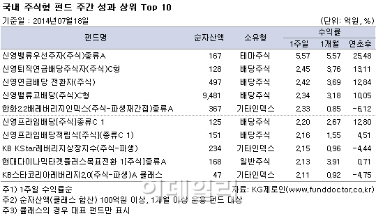 '덩칫값 했네' 펀드 시장, 외국인 매수세에 방긋