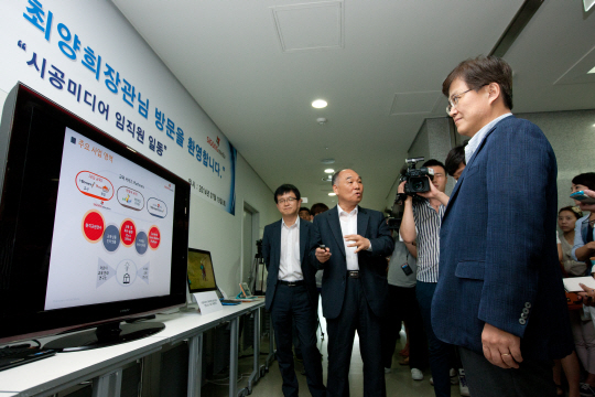 최양희 미래부 장관, 판교·대전 현장 첫 방문