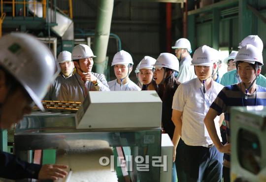 고교 화학 꿈나무들, 금호석화 울산고무공장 견학