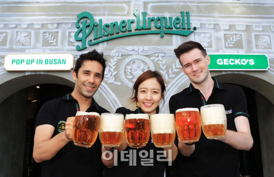 [포토]필스너 우르켈 부산 팝업스토어 -1
