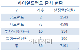 BBB급 회사채 '구원투수' 하이일드펀드, 명과 암