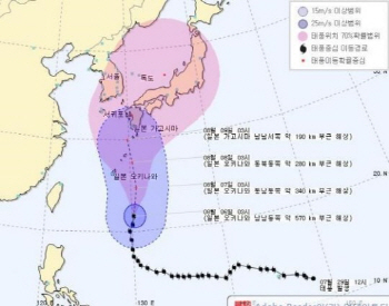 11호 태풍 할롱 경로에 韓日 희비, 북상하며 동쪽 더 틀어