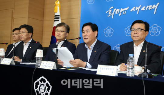 [포토]최경환 "일자리 18만개 창출 기대"